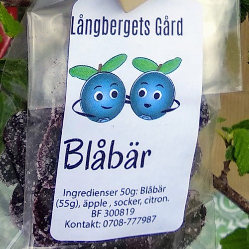 Nordiska Stil - Etikett Långbergetsgård