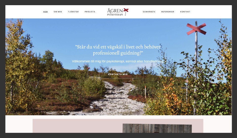 Nordiska Stil - Hemsida Ågren Psykoterapi