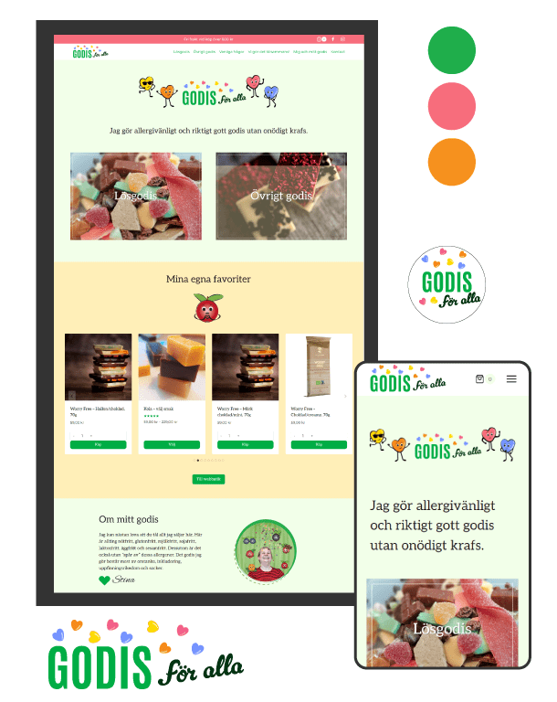 Nordiska Stil - Webbutik Godis för alla
