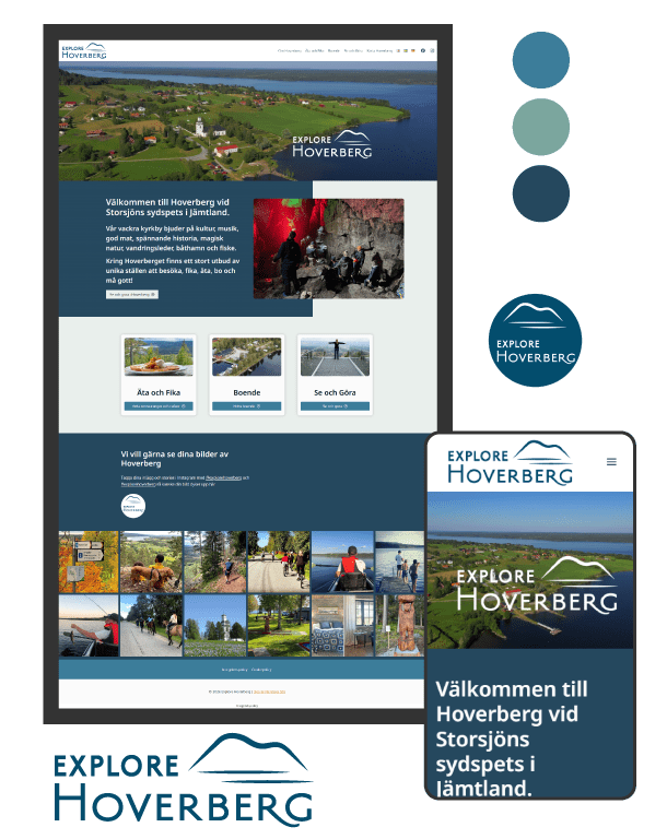 Nordiska Stil - Hemsida design Explore Hoverberg