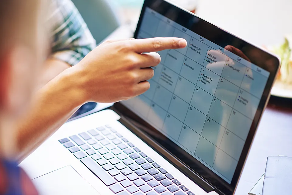 Online calender