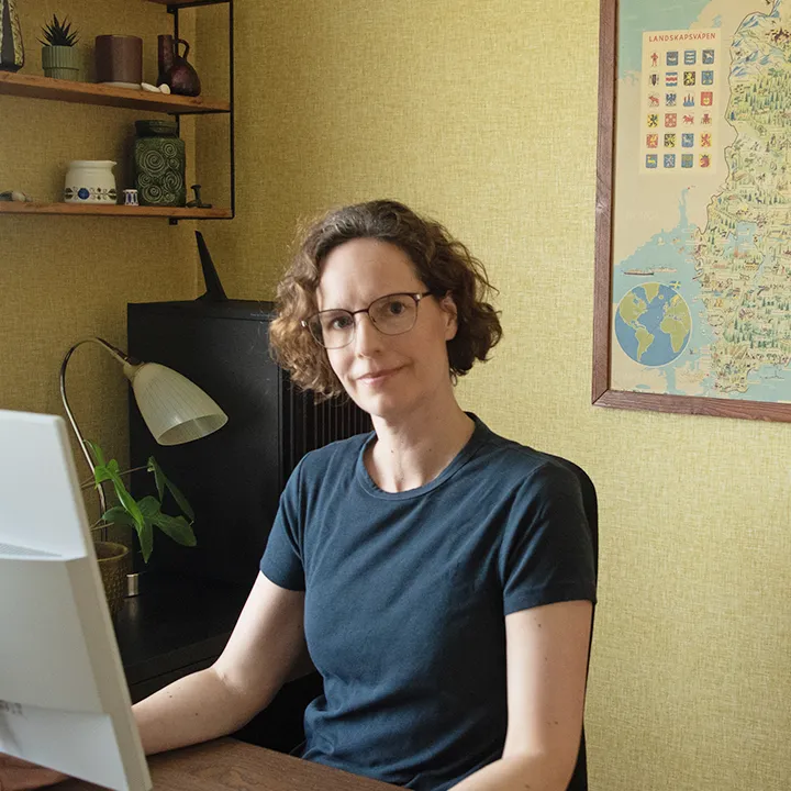 Nordiska Stil - Nathalie i arbetsrum
